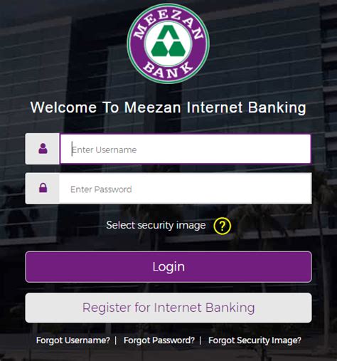 Account No. . Meezan bank login